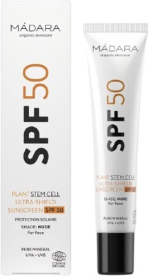 MÁDARA - Krém na opalování na obličej Plant Stem Cell Ultra-Shield Sunscreen SPF 50 40 ml