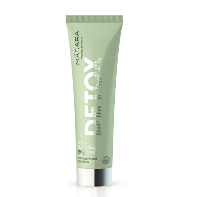 MÁDARA - Čisticí pleťová maska pro mastnou a problematickou pleť Detox (Ultra Purifying Mud Mask) 60 ml