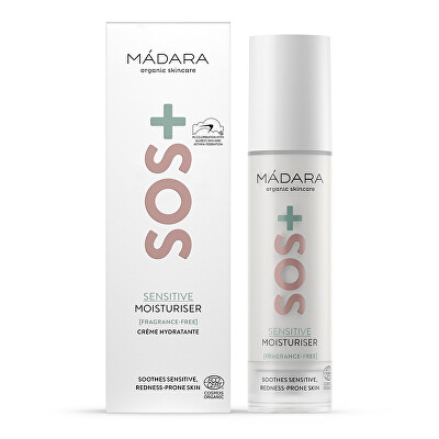 MÁDARA - Hydratační krém SOS+ (Sensitive Moisturiser) 50 ml