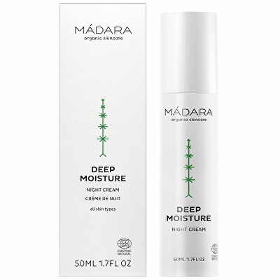 MÁDARA - Noční krém Deep Moisture Night Cream 50 ml
