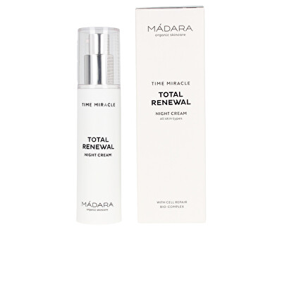 MÁDARA - Noční liftingový krém Time Miracle (Total Renewal Night Cream) 50 ml