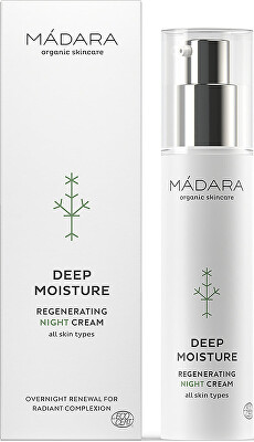 MÁDARA - Noční regenerační pleťový krém Deep Moisture (Regenerating Night Cream) 50 ml