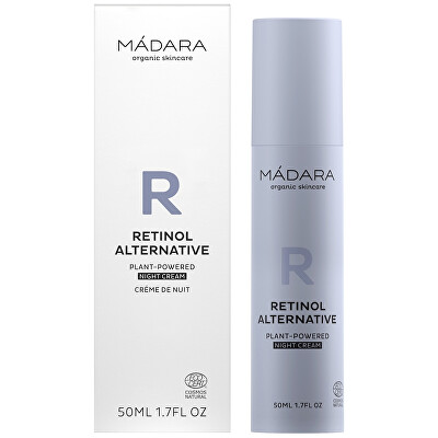 MÁDARA - Rostlinný noční krém Retinol Alternative (Plant Powered Night Cream) 50 ml