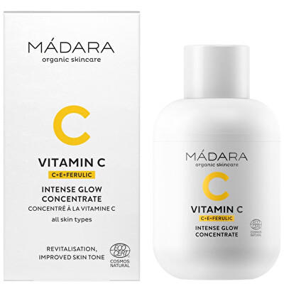 MÁDARA - Rozjasňující esence pro intenzivní lesk Vitamin C (Intense Glow Concentrate) 30 ml