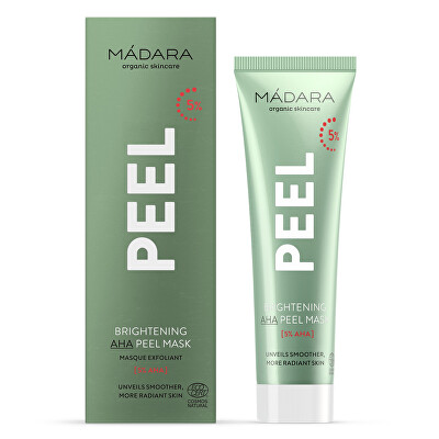MÁDARA - Rozjasňující peelingová maska Peel (Brightening Aha Peel Mask) 60 ml