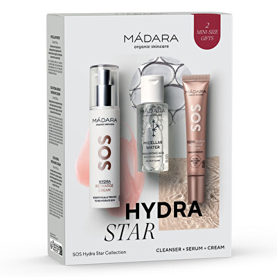 MÁDARA - Sada pro suchou a dehydratovanou pleť SOS Hydra Star Collection