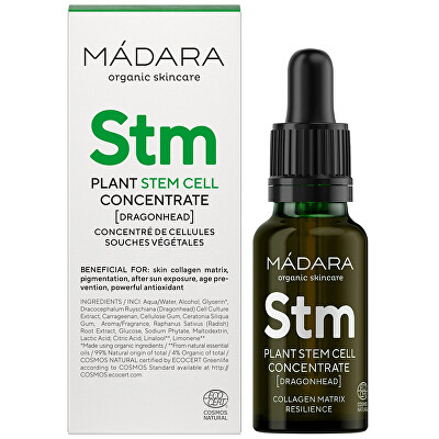 MÁDARA - Koncentrát z rostlinných kmenových buněk Stm (Plant Stem Cell Concentrate) 17,5 ml