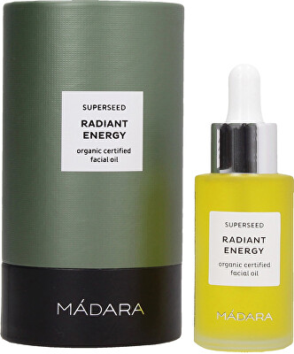 MÁDARA - Rozjasňující pleťový olej Superseed Radiant Energy (Organic Certified Facial Oil) 30 ml