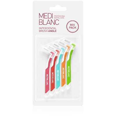 MEDIBLANC - Mezizubní kartáček Mix 5 ks