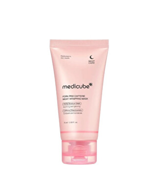 Medicube - Noční pleťová maska PDRN Pink Caffeine Night Wrapping Mask 75 ml