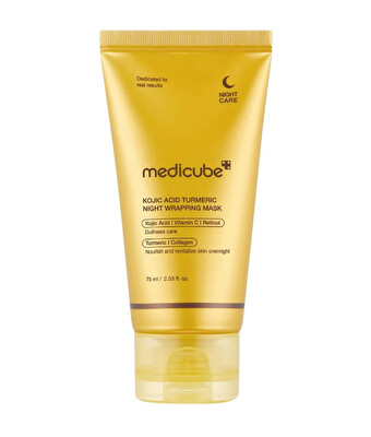 Medicube - Noční pleťová maska Kojic Acid Turmeric Night Wrapping Mask 75 ml