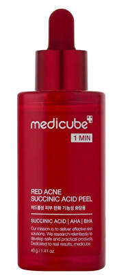 Medicube - Sérum proti nedokonalostem pleti Red Acne (Succinic Acid Peel) 40 g