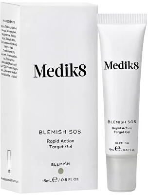 Medik8 - Gel na problematickou pokožku Blemish SOS (Rapid Action Target Gel) 15 ml