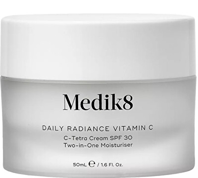 Medik8 - Hydratační krém 2v1 Daily Radiance Vitamin C SPF 30 (Moisturizing Cream) 50 ml