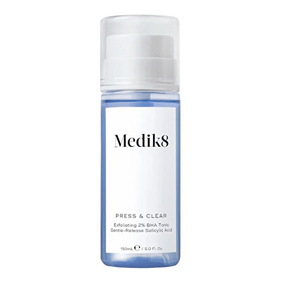 Medik8 - Gyengéd hámlasztó tonik Press & Clear (Exfoliating 2% BHA Tonic) 150 ml