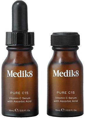 Medik8 - Sérum s vitamínem C pro omlazení pleti Pure C15 (Vitamin C Serum) 2 x 15 ml