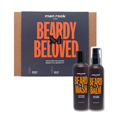 Men Rock London - Dárková sada péče o vousy Oak Moss (Beard Duo Kit)