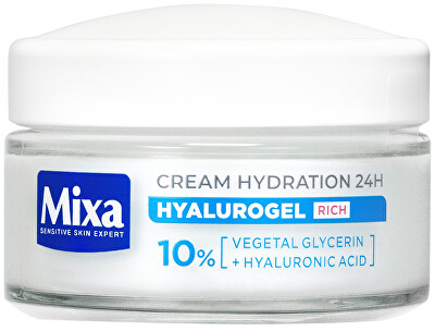 Mixa - Intenzivně hydratační denní krém Hyalurogel (Rich Hydration Cream) 50 ml