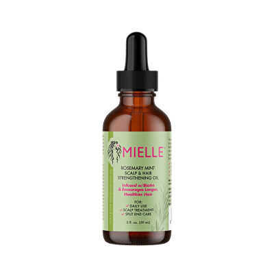 Mielle - Posilující olej na vlasy a pokožku hlavy Rosemary Mint (Scalp & Hair Strengthening Oil) 59 ml