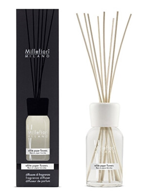 Millefiori Milano - Aroma difuzér Natural White Paper Flowers 250 ml