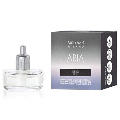 Millefiori Milano - Náhradní náplň do elektrického difuzéru Aria - Nero 20 ml