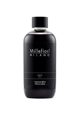 Millefiori Milano - Náhradná náplň do arómy difuzéra Natural Nero 250 ml