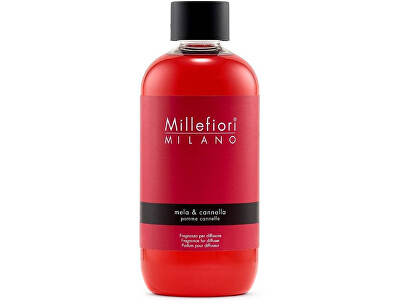 Millefiori Milano - Náhradná náplň do arómy difuzéra Natural Mela & Cannella 250 ml