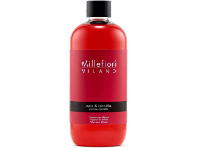 Millefiori Milano - Rezervă de umplere pentru difuzorul de aromă Natural Măr și Scorțișoară 500 ml