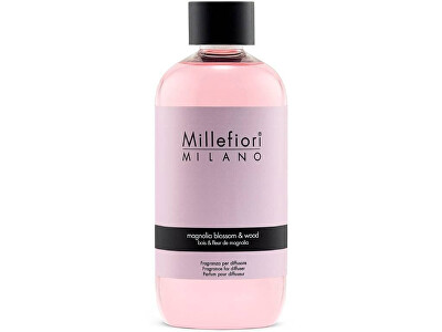Millefiori Milano - Náhradná náplň do arómy difuzéra Natural Magnolia Blossom & Wood 250 ml