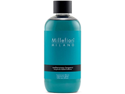 Millefiori Milano - Náhradní náplň do aroma difuzéru Natural Mediterranean Bergamot 250 ml