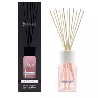 Millefiori Milano - Skleněný difuzér Natural Magnolia Blossom & Wood 100 ml