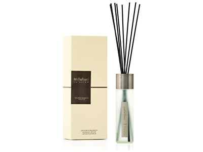 Millefiori Milano - Skleněný difuzér Selected Smoked Bamboo 350 ml