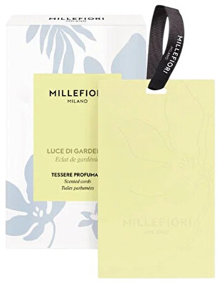 Millefiori Milano - Vonná karta Luce Di Gardenia Scented Cards 3 ks