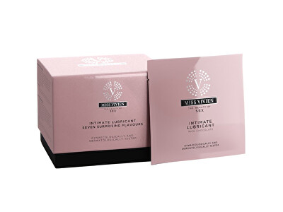 Miss Vivien - Sada lubrikačních gelů 7 příchutí (Intimate Lubricant) 14 x 6 ml