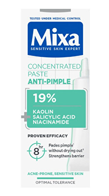 Mixa - Lokální péče na pupínky Anti-Pimple (Concentrated Paste) 15 ml