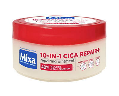 Mixa - Regenerační mast 10 v 1 Cica Repair+ (Repairing Ointment) 150 ml
