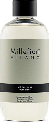 Millefiori Milano - Náhradná náplň do arómy difuzéra Natural White Musk 250 ml