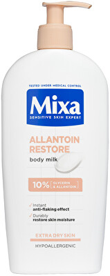 Mixa - Regenerační promašťující tělové mléko pro extra suchou pokožku Allantoin Restore (Body Milk) 400 ml