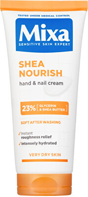 Mixa - Vyživující krém na ruce pro suchou pokožku Shea Nourish (Hand & Nail Cream) 100 ml