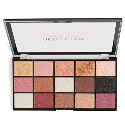 Revolution - Paletka 15 očních stínů Re-Loaded Affection Palette 16,5 g
