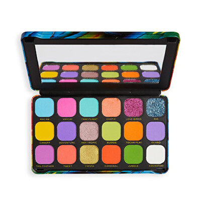Revolution - Paletka očních stínů Forever Flawless Bird of Paradise (Eyeshadow Palette) 19,8 g