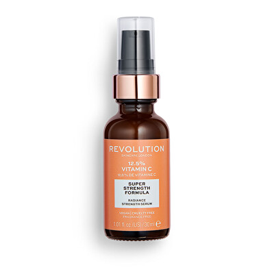 Revolution Skincare - Pleťové sérum proti vráskám 12,5 % Vitamin C Scincare (Radiance Strength Serum) 30 ml