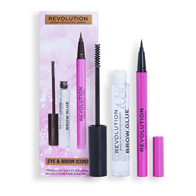 Revolution - Dárková sada Eye & Brow Icons Gift Set