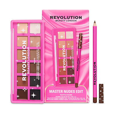 Revolution - Dárková sada Master Nudes Edit
