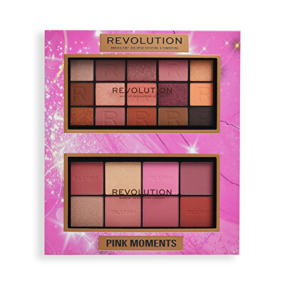 Revolution - Dárková sada Pink Moments Face & Eye Gift Set