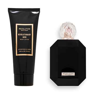 Revolution - Dárková sada Revolutionary Noir EDT & Body Lotion Gift Set