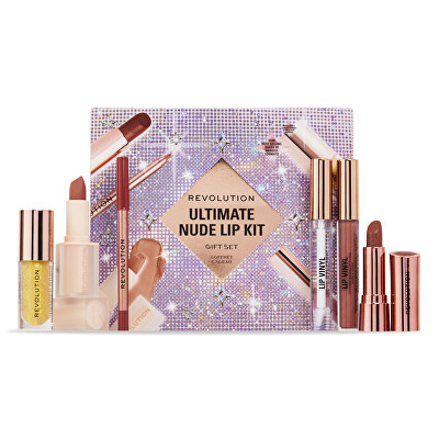 Revolution - Dárková sada Ultimate Nude Lip Kit