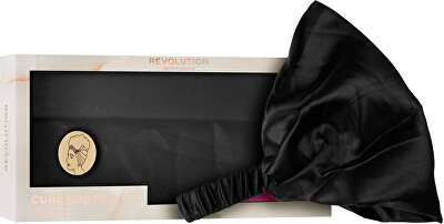 Revolution Haircare - Kosmetická čelenka Satin Black (Curl Protector)