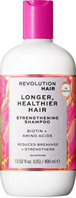 Revolution Haircare - Posilující šampon Longer Healthier Hair (Strengthening Shampoo) 400 ml