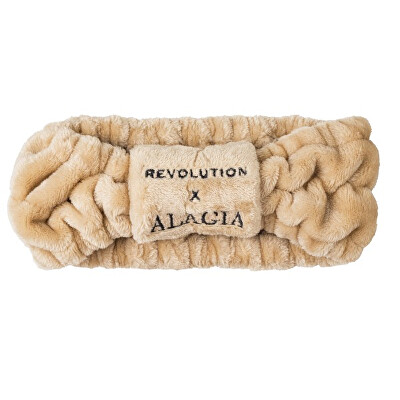 Revolution - Kosmetická čelenka x Alagia (Me Time Hairband Taupe)